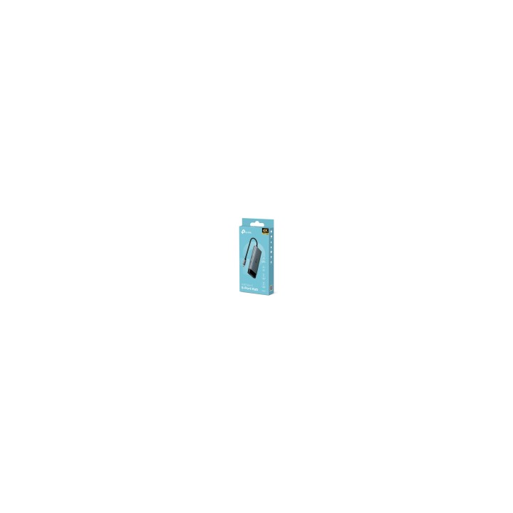 TP-Link UH5020C hub de interfaz USB Tipo C 5000 Mbit/s Gris