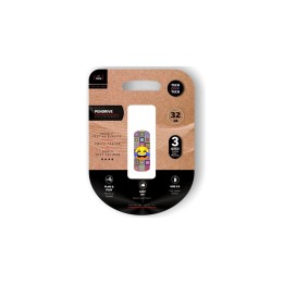 TECH ONE TECH TEC4403-32 unidad flash USB 32 GB USB tipo A 2.0 Multicolor