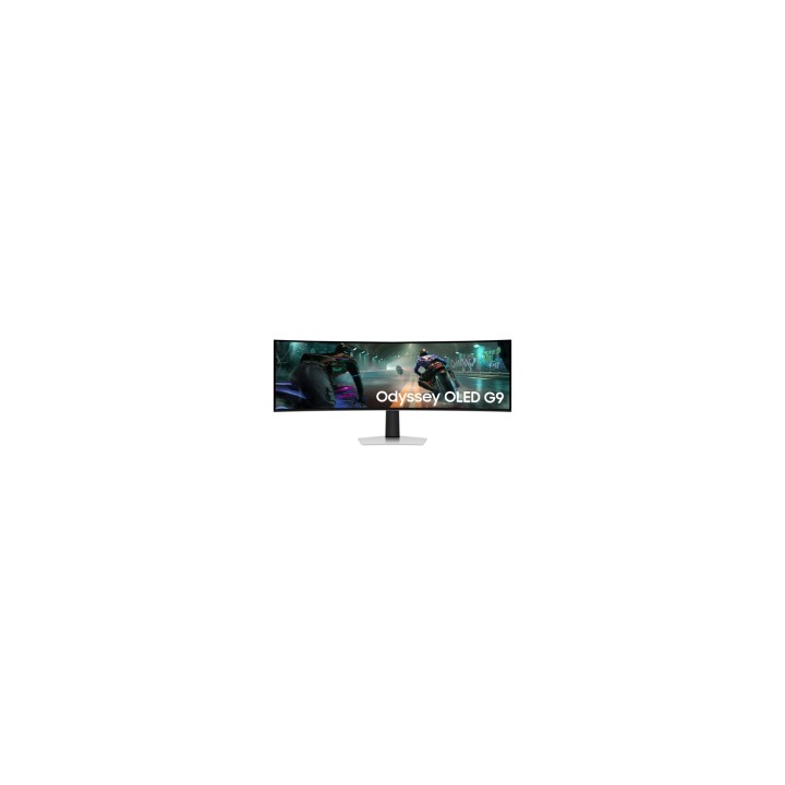 Samsung S49DG910SU pantalla para PC 124,5 cm (49") 5120 x 1440 Pixeles Dual QHD OLED Plata