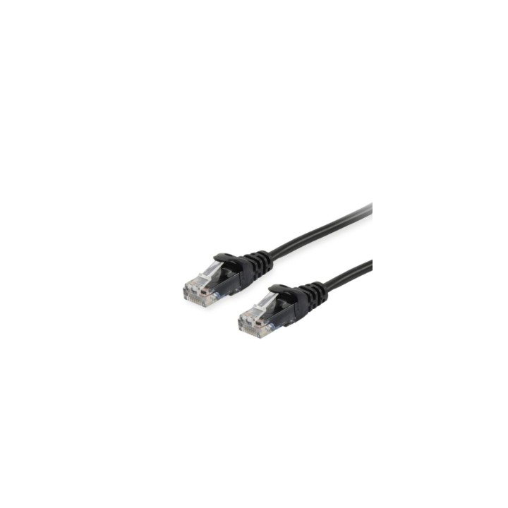 Equip 625474 cable de red Negro 0,15 m Cat6 U/UTP (UTP)