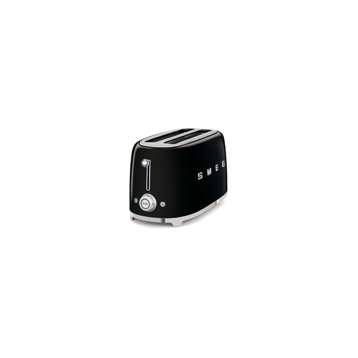 Smeg TSF02BLEU tostadora 6 4 rebanada(s) 1500 W Negro