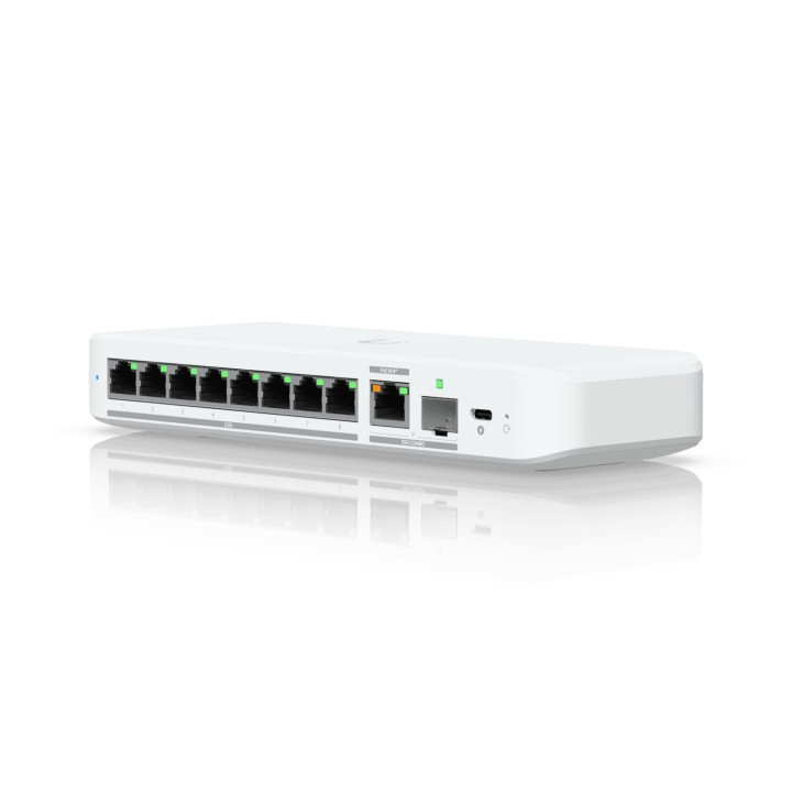 Ubiquiti UniFi Flex 2.5G Gestionado L2 2.5G Ethernet (100/1000/2500) Energía sobre Ethernet (PoE) Montaje en pared/escritorio