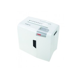 HSM X5 triturador de papel Corte en partículas 58 dB 22 cm Plata, Blanco