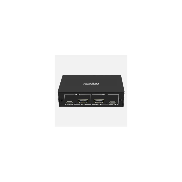 Approx APPKVHDMI2PV2 2 Puertos HDMI 4K KVM