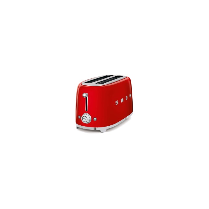 Smeg TSF02RDEU tostadora 6 4 rebanada(s) 1500 W Rojo