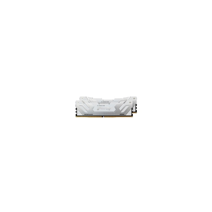 Kingston Technology FURY 48GB 8400MT/s DDR5 CL40 CUDIMM (Kit of 2) Renegade White XMP