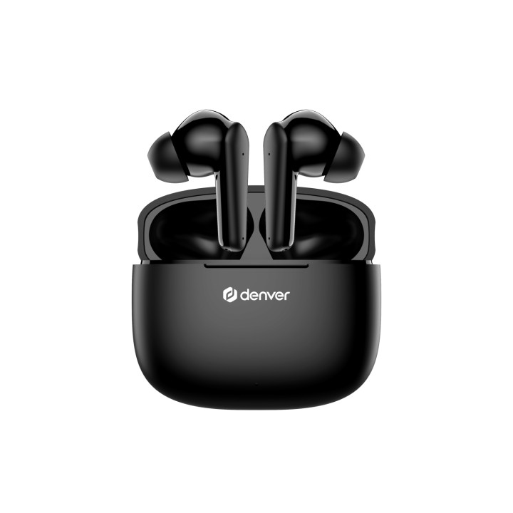 Denver TWE-48B Auriculares True Wireless Stereo (TWS) Dentro de oído Llamadas/Música Bluetooth Negro