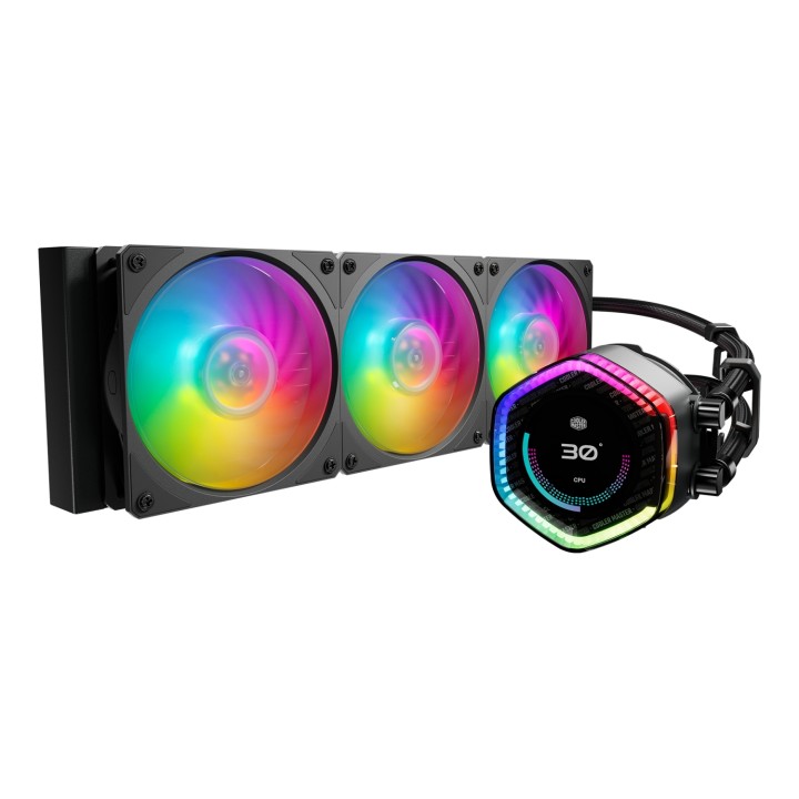 Cooler Master MasterLiquid 360 ION Procesador Sistema de refrigeración líquida todo en uno 12 cm Negro 1 pieza(s)