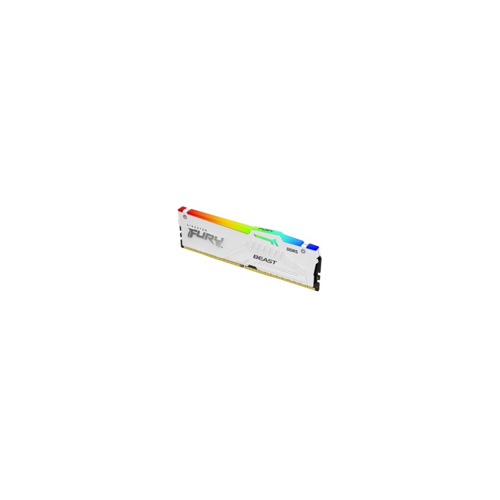 Kingston Technology FURY Beast 64GB 6000MT/s DDR5 CL30 DIMM (Kit de 2) White RGB EXPO