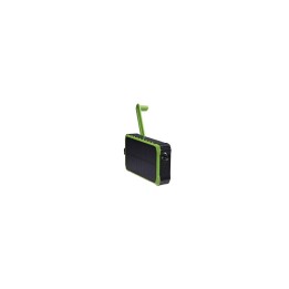 Denver PSO-10012 batería externa Polímero de litio 10000 mAh Negro, Verde claro