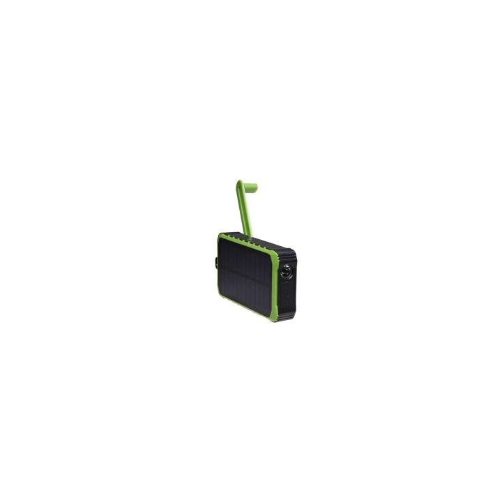 Denver PSO-10012 batería externa Polímero de litio 10000 mAh Negro, Verde claro