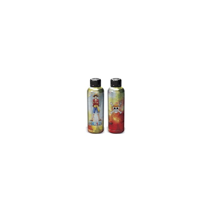 Botella Termo Acero Inoxidable One Piece Mapa 515ml