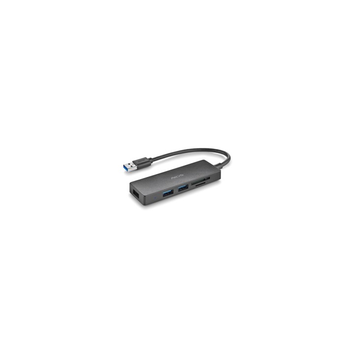 NGS IHUB READER USB 3.2 Gen 1 (3.1 Gen 1) Type-A 5000 Mbit/s Negro