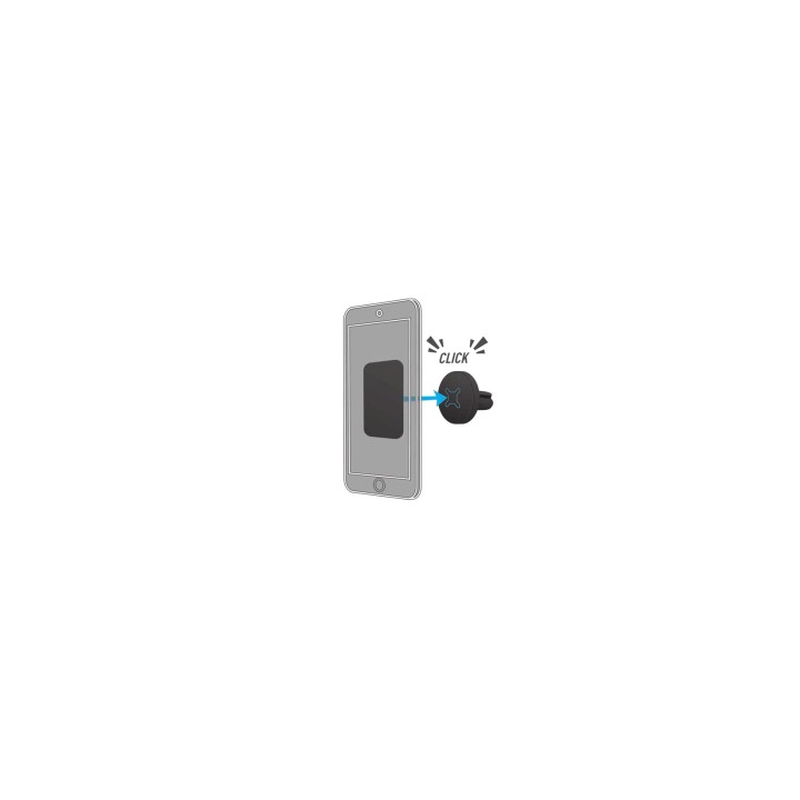 Mobilis U.FIX Soporte pasivo Teléfono móvil/smartphone Negro