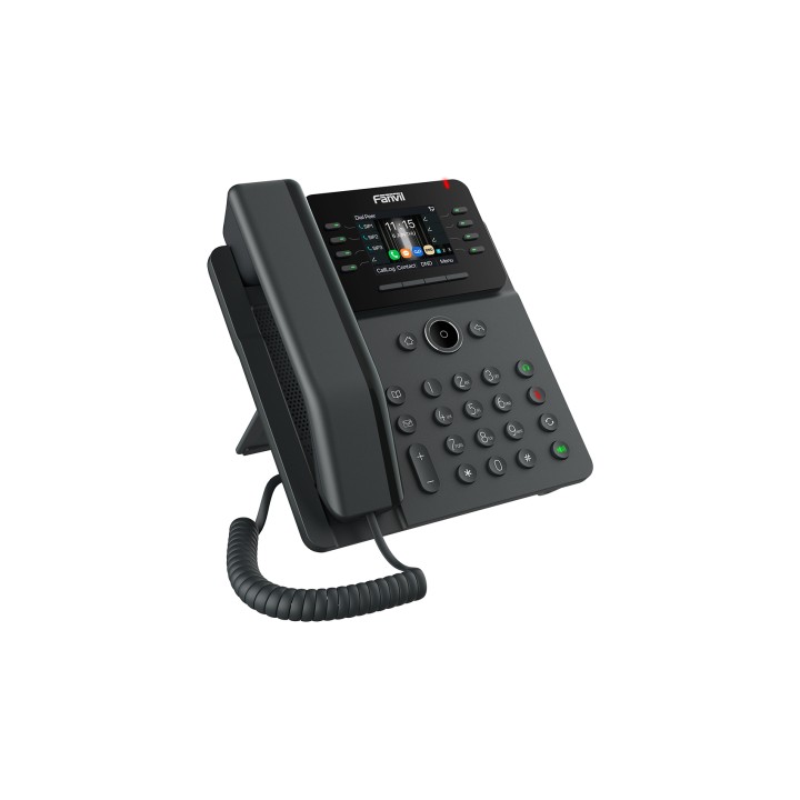 Fanvil V62W teléfono IP Negro 12 líneas LCD