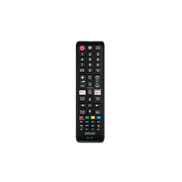Savio RC-07 do TV Samsung mando a distancia IR inalámbrico TV, Sintonizador de TV Botones
