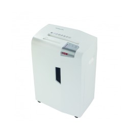HSM X15 triturador de papel Corte en partículas 57 dB 23 cm Plata, Blanco