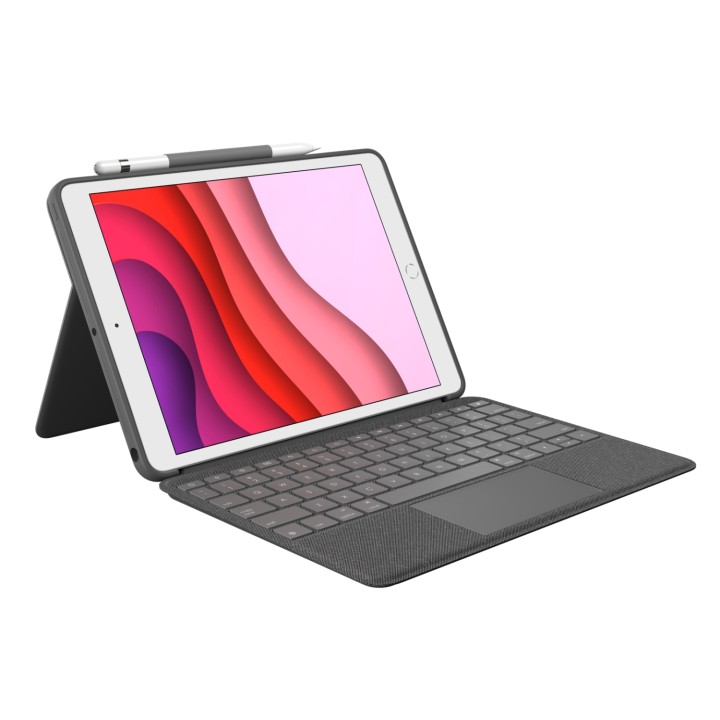 Logitech 920-009624 teclado para móvil QWERTZ Alemán Smart Connector Grafito