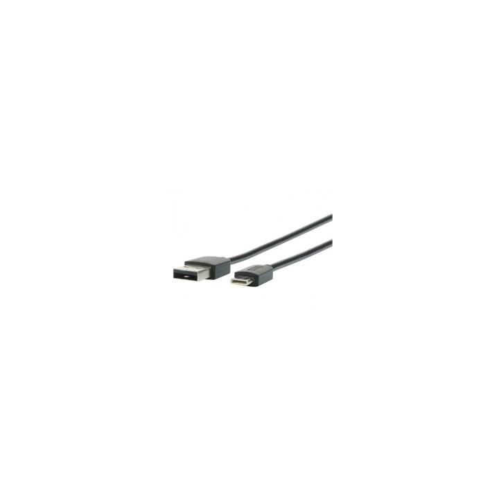 Mobilis 001278 cable USB 1 m USB A USB C Negro