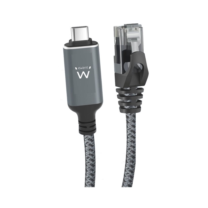 Ewent EC2002 cable de red Negro, Gris 2 m Cat6