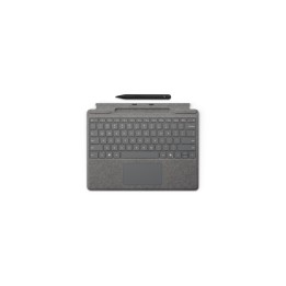 Microsoft Surface Pro + Slim Pen Microsoft Cover port Platino