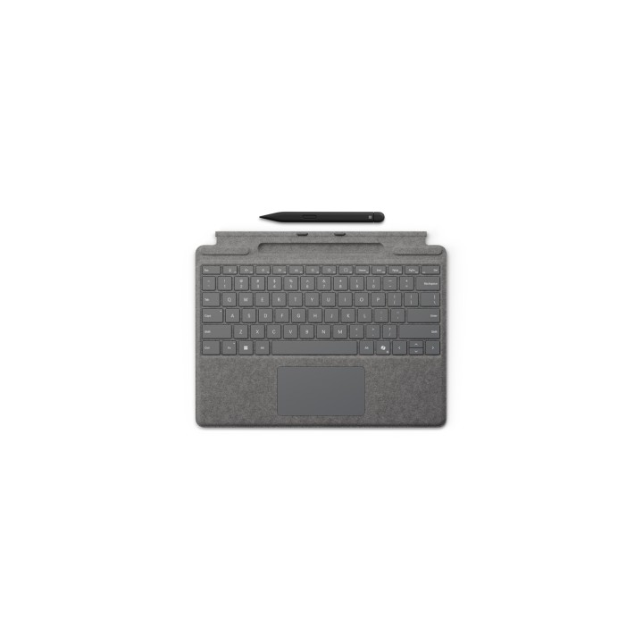 Microsoft Surface Pro + Slim Pen Microsoft Cover port Platino
