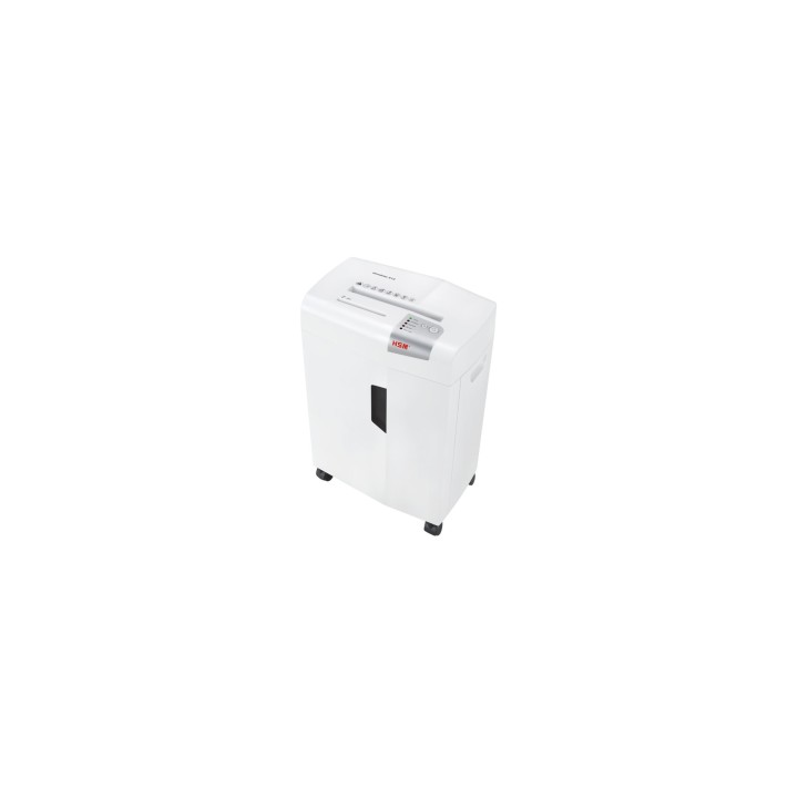 HSM X13 triturador de papel Corte en partículas 57 dB 4 mm Plata, Blanco
