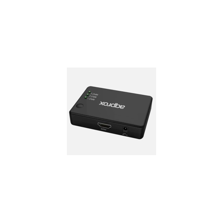 Approx APPC29V4 Switch 4K HDMI de 3 puertos