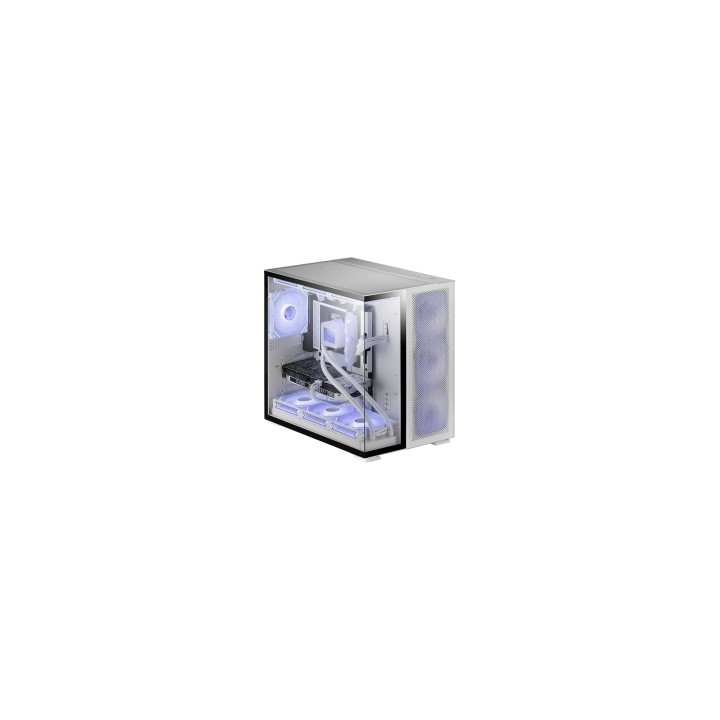 Mars Gaming MC-NOVA2, Caja Gaming Custom XXL E-ATX, Doble Cristal Templado Continuo Sin Marco, Soporte Completo Refrigeración