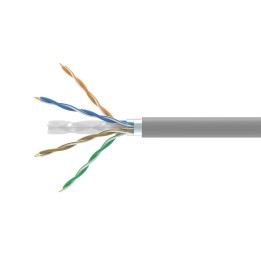 Equip 404539 cable de red Gris 305 m Cat6 F/UTP (FTP)