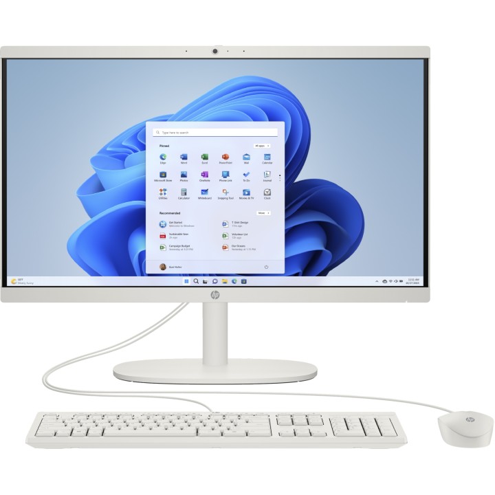 HP 22 -dg0037ns Intel® Core™ i3 i3-N300 54,5 cm (21.4") 1920 x 1080 Pixeles PC todo en uno 8 GB DDR5-SDRAM 512 GB SSD Windows