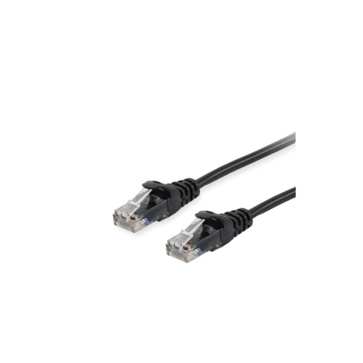 Equip 603151 cable de red Negro 0,15 m Cat6a U/UTP (UTP)
