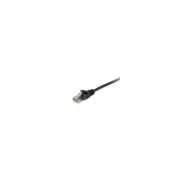 Equip 603151 cable de red Negro 0,15 m Cat6a U/UTP (UTP)