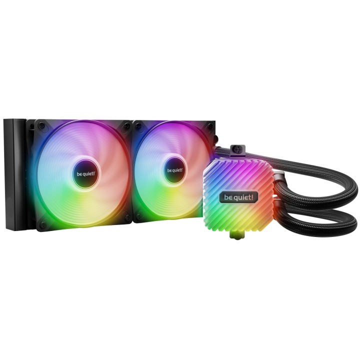 be quiet! LIGHT LOOP 240mm Black Procesador Sistema de refrigeración líquida todo en uno 12 cm Negro 1 pieza(s)