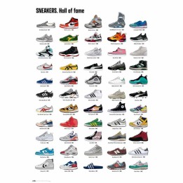 Poster Salon de la Fama Zapatillas Deportivas