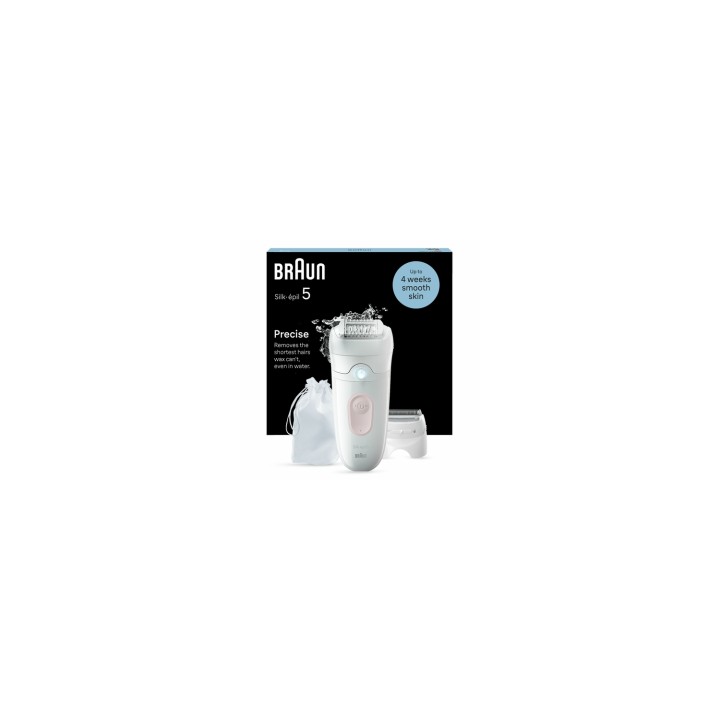 Braun Silk-épil 5 5-030 28 pinzas Rosa, Blanco
