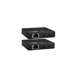 LevelOne HVE-9006 extensor audio/video Transmisor y receptor de señales AV Negro