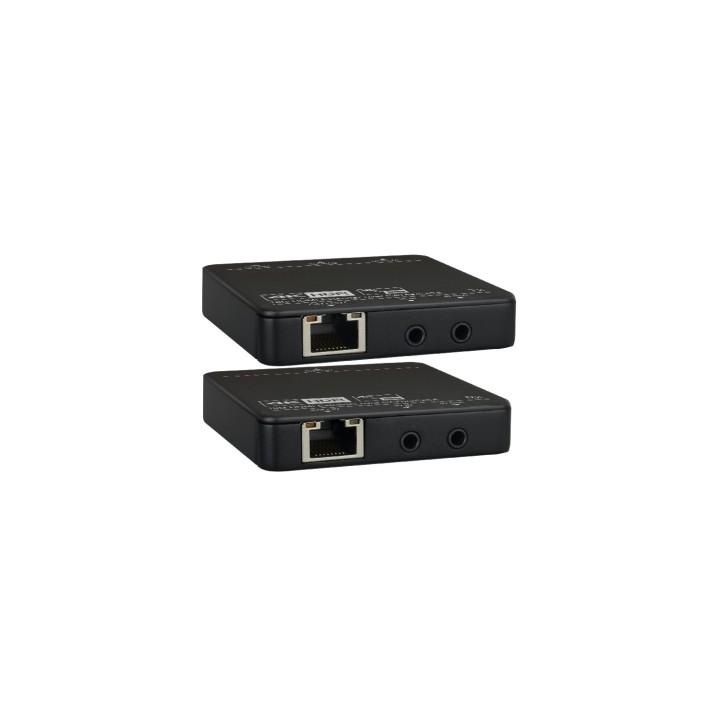 LevelOne HVE-9006 extensor audio/video Transmisor y receptor de señales AV Negro
