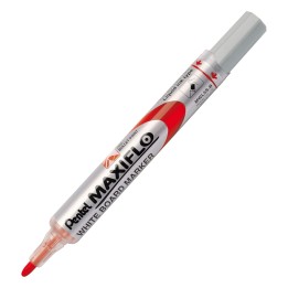 Pentel MWL5S-B marcador 12 pieza(s) Punta redonda Rojo