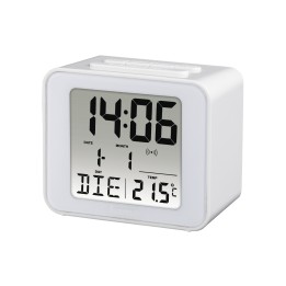 Hama Cube Reloj despertador digital Blanco