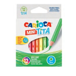 Carioca Tita Mini Lapcies de colores 12 pieza(s)