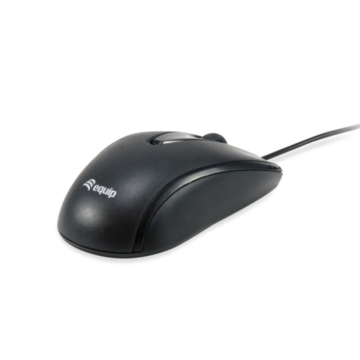 Equip 245116 ratón Oficina Ambidextro USB Tipo C Óptico 1200 DPI