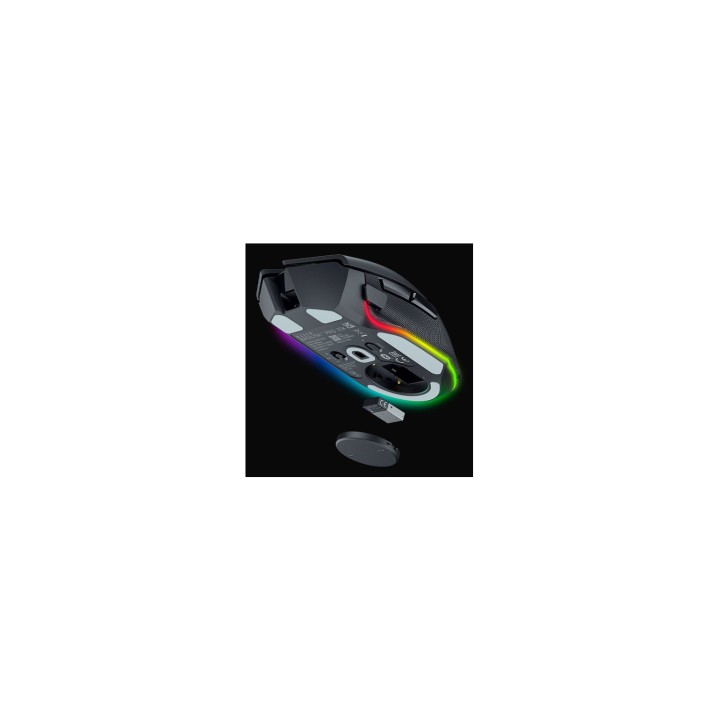 Razer Basilisk V3 Pro 35K ratón Juego mano derecha RF Wireless + Bluetooth + USB Type-A Óptico 35000 DPI