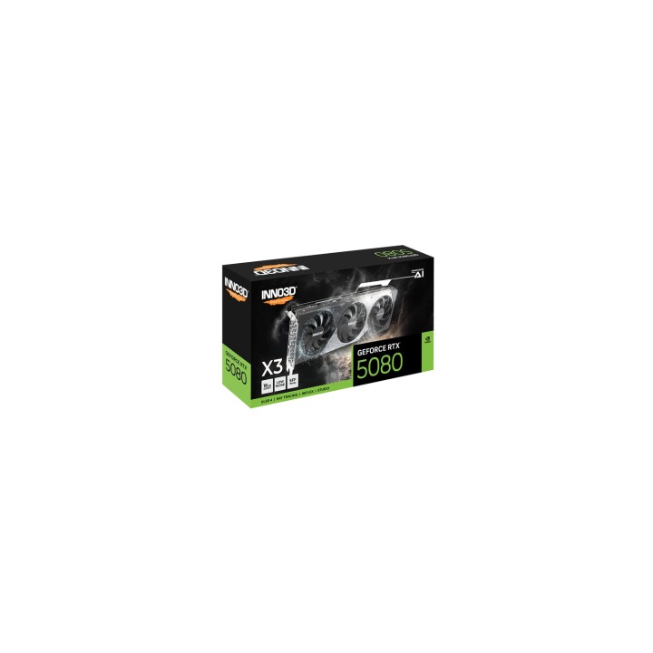 INNO3D GeForce RTX 5080 X3 NVIDIA 16 GB GDDR7