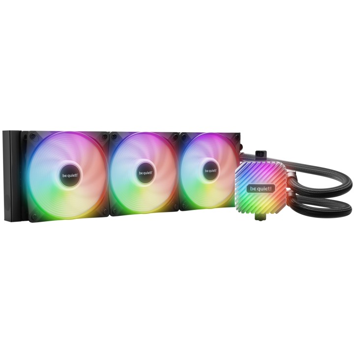 be quiet! LIGHT LOOP 360mm Black Procesador Sistema de refrigeración líquida todo en uno 12 cm Negro 1 pieza(s)