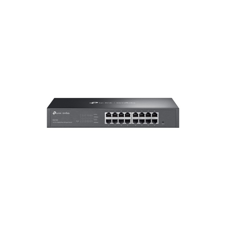 TP-Link Omada ES216G switch Gestionado L2 Gigabit Ethernet (10/100/1000) Negro