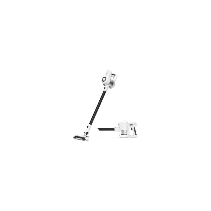 Ufesa 81405765 aspiradora de pie y escoba eléctrica Aspiradora escoba 2 en 1 Batería Secar HEPA Sin bolsa 13,5 W Negro, Blanco