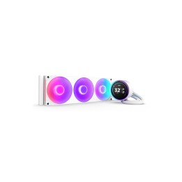 NZXT Kraken Elite 360 RGB Procesador Sistema de refrigeración líquida todo en uno 12 cm Blanco 1 pieza(s)