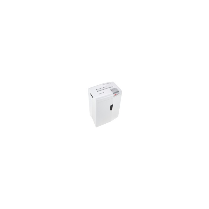 HSM X10 triturador de papel Corte en partículas 58 dB 22 cm Plata, Blanco