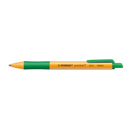 STABILO pointball Verde Bolígrafo de punta retráctil con pulsador 1 pieza(s)